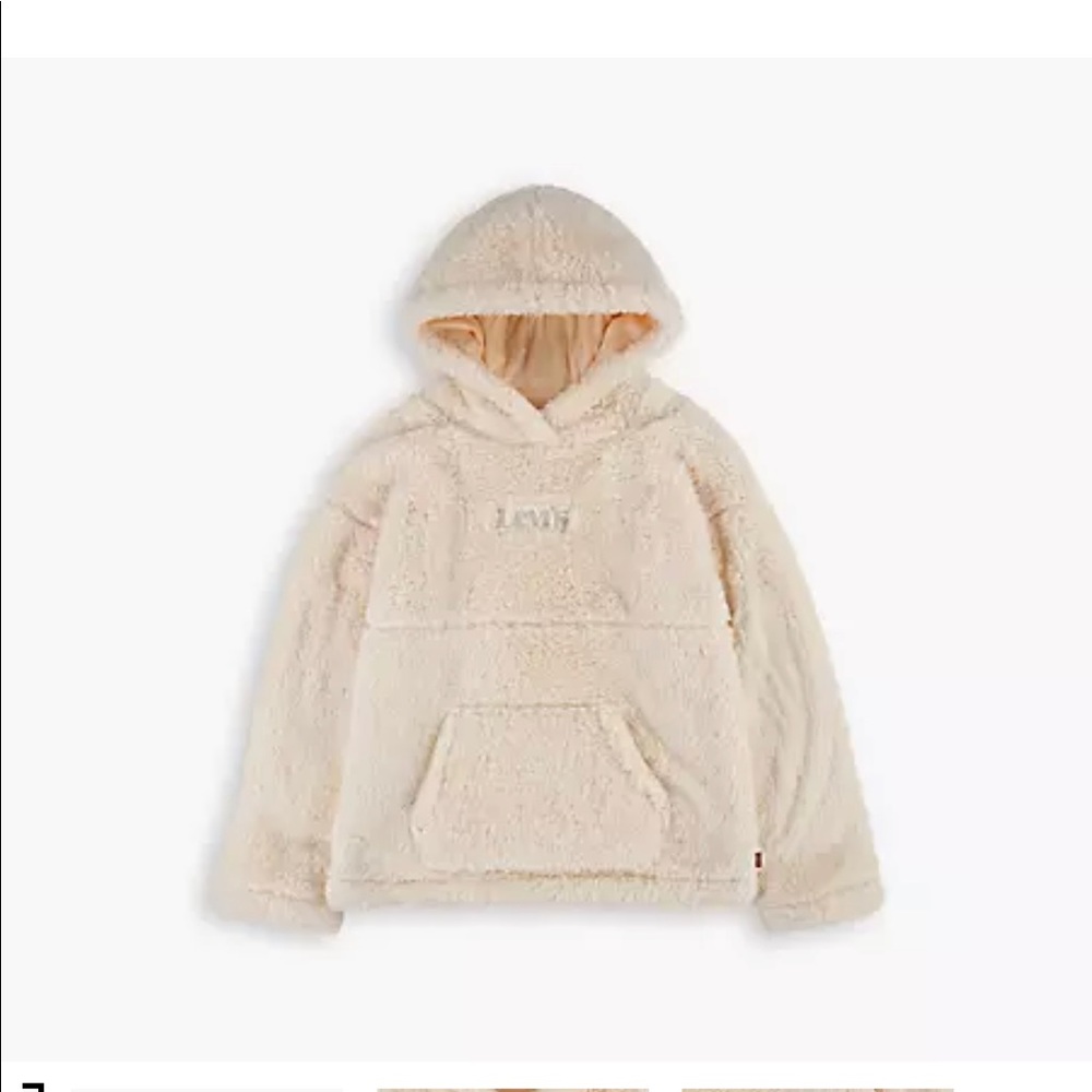 Levi’s sweater BIG GIRLS SHERPA HOODIE - large
